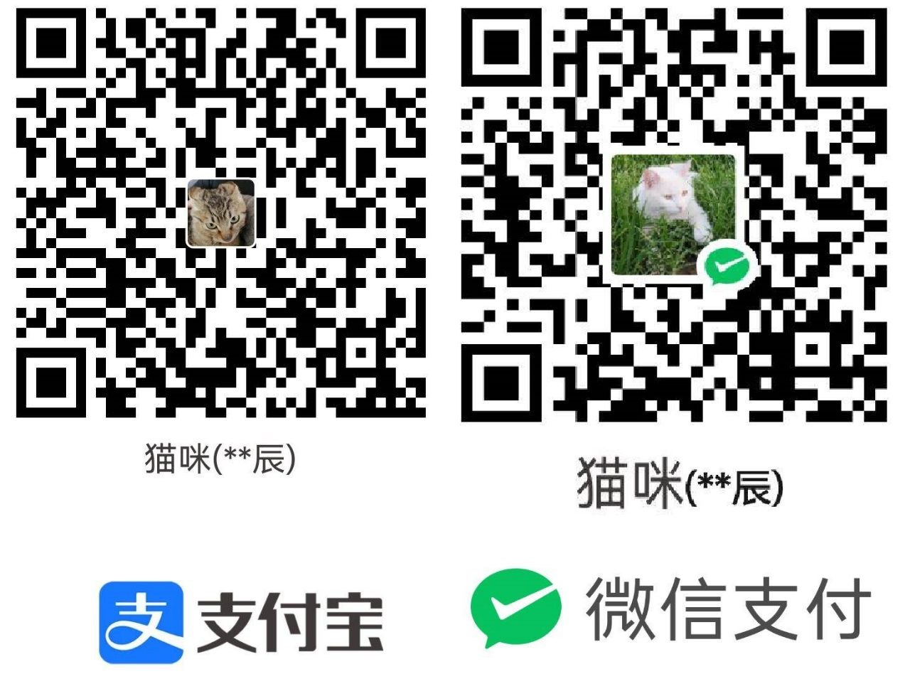 赞助二维码
